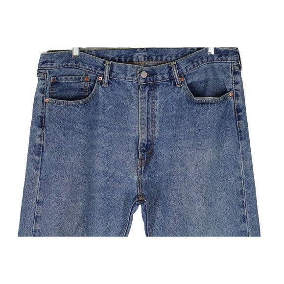 Levis 505 Jeans Tagged Mens Size 40 x 34 Actual 39 x 33 Blue Denim - Picture 5 of 8